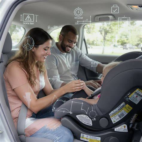 ISOFIX támasztóláb helyes beállítása