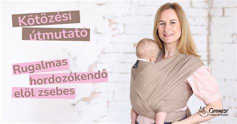 Rugalmas hordozókendő szoptatás közben