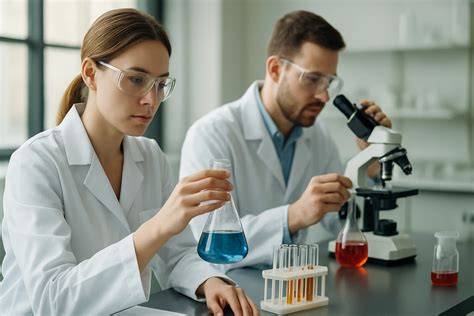 laboratóriumi és üzemi lépték összehasonlítása