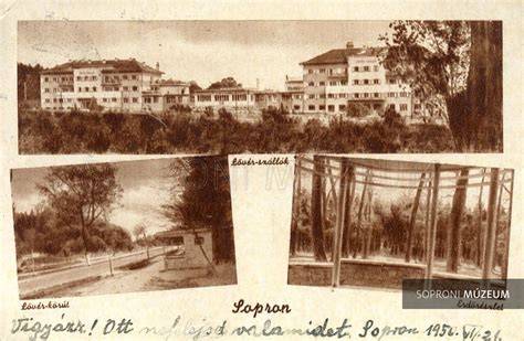 1950-es évek Sopron történelmi városképe