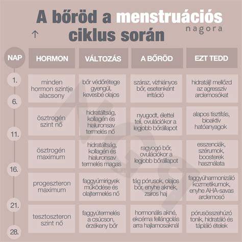 menstruációs ciklus méhnyak változásai