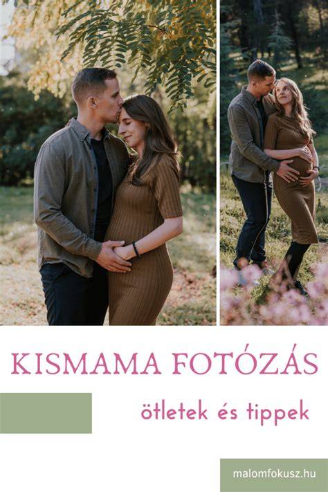 kismama fotózás természetes pózban