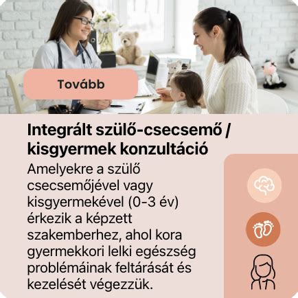 szülő és csecsemő kölcsönhatása