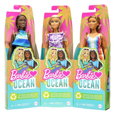 Barbie Loves the Ocean újrahasznosított műanyagból