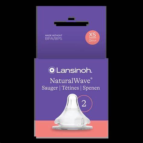 Lansinoh NaturalWave lassú folyású cumifej