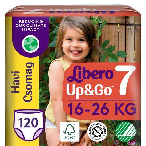 Libero Up&Go bugyipelenka mérettáblázat