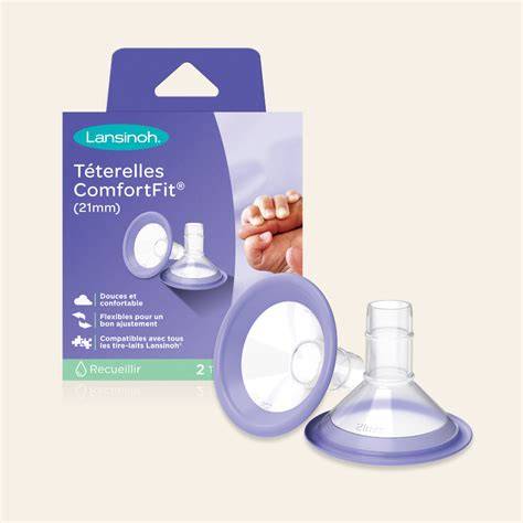 Lansinoh Comfort Fit szívófej méretek